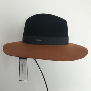 BCBGMAXAZRIA Two Tone Wool Panama